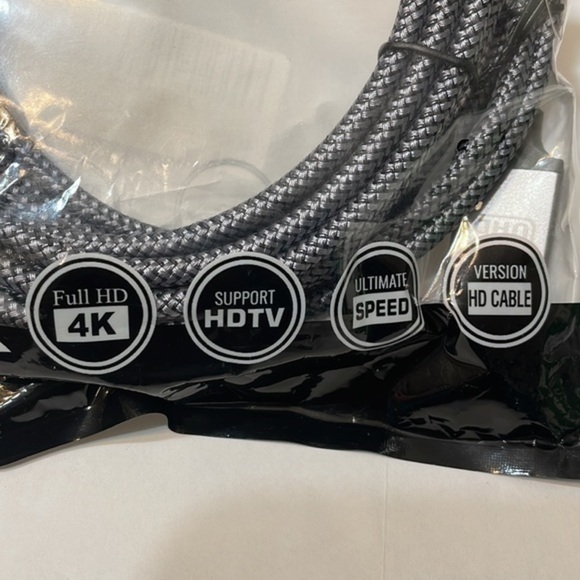 HD 4K  Ethernet high speed gold plate connectors Cable - Picture 2 of 6